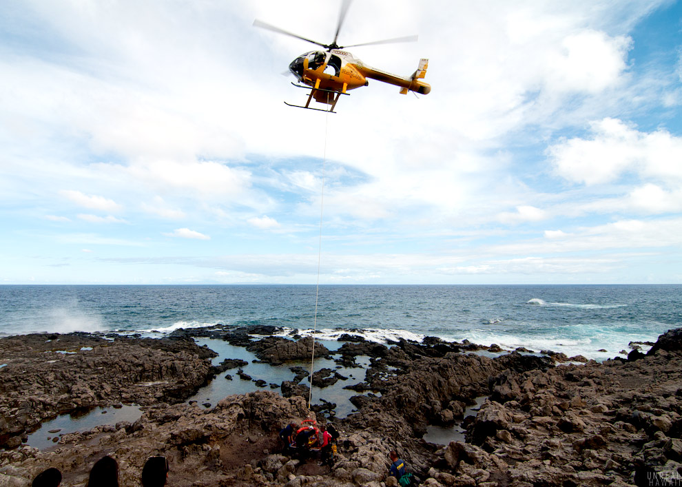 Rescue at the Makapu'u Tide Pools Rescue at the Makapu'u Tide Pools