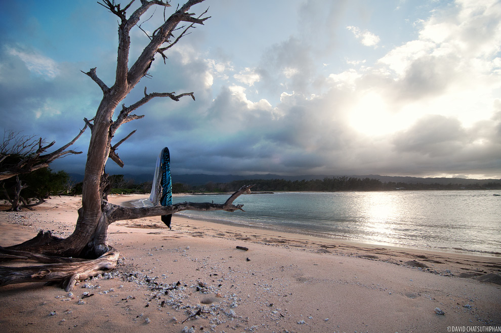 Goat Island on the north side of Oahu, Hawaii