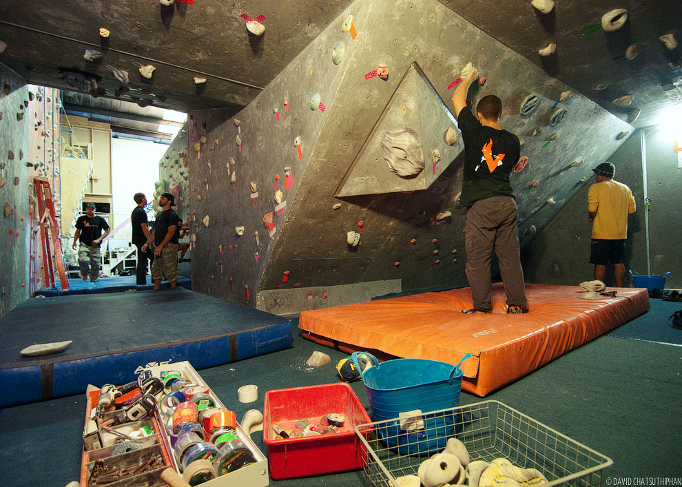 Indoor Rock Climbing