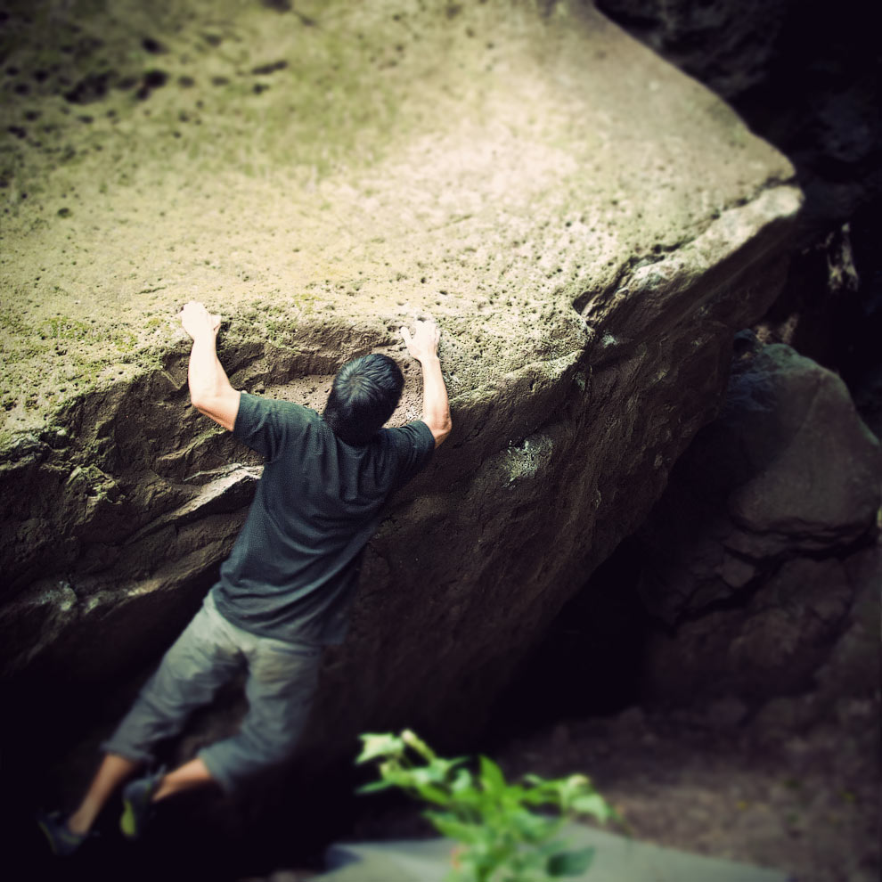 Norther Lights at the Green Boulders