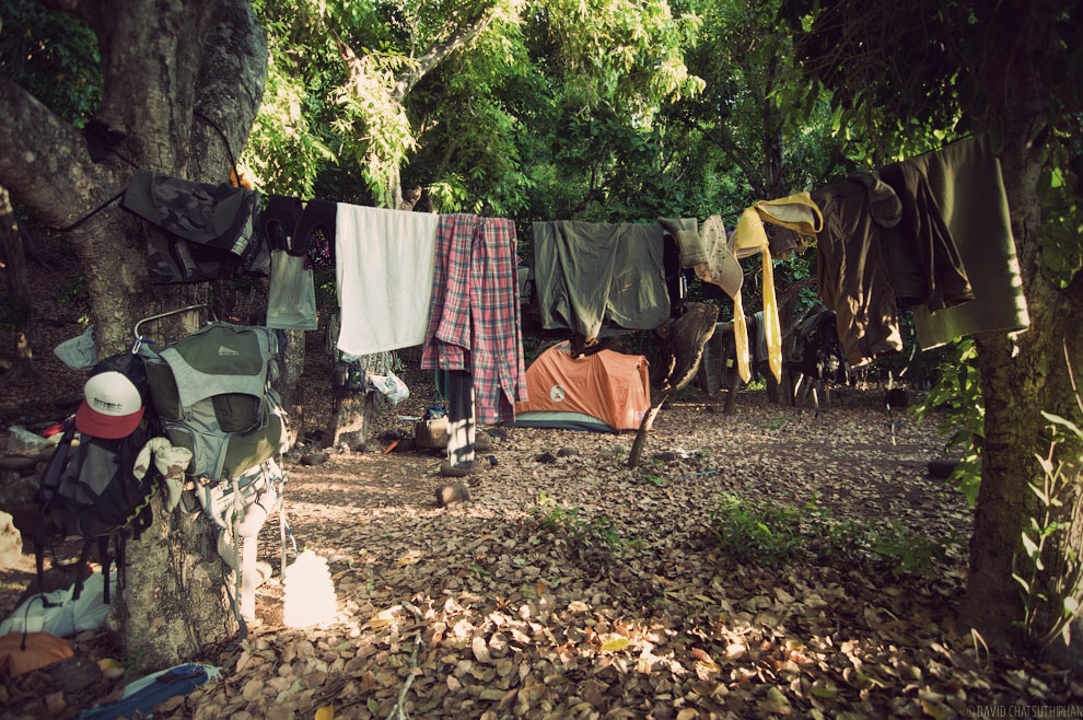 Camping in Kalalau, Kauai