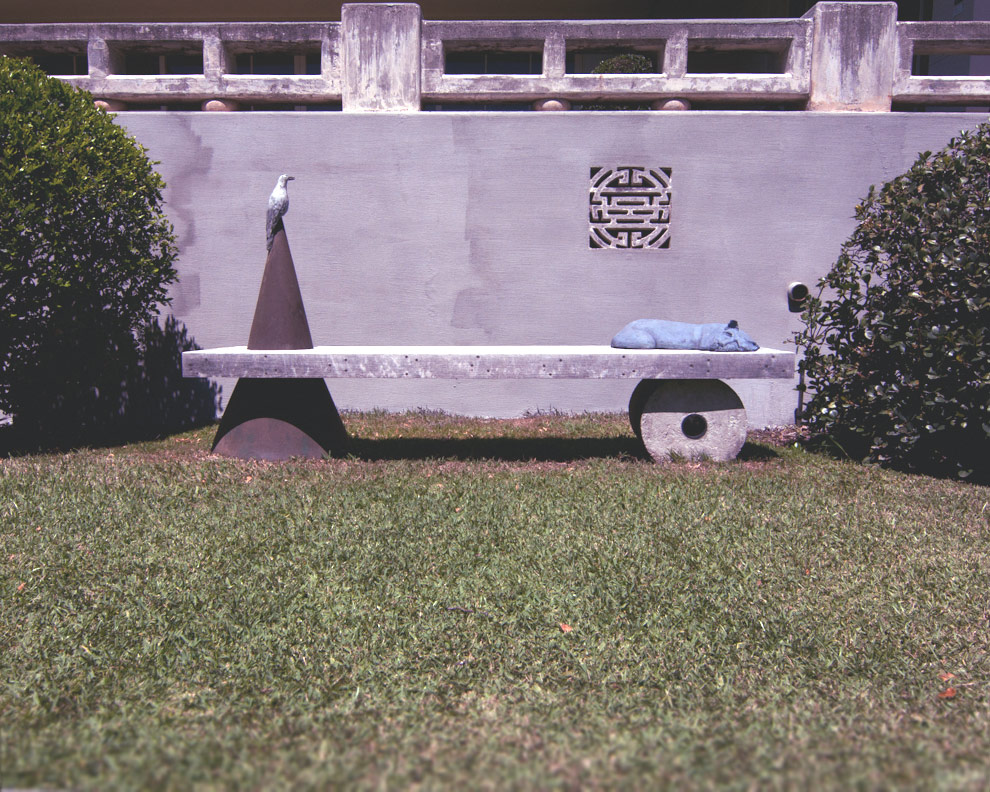 Sculpture at the Contemporary Museum, Honolulu, Hawaii