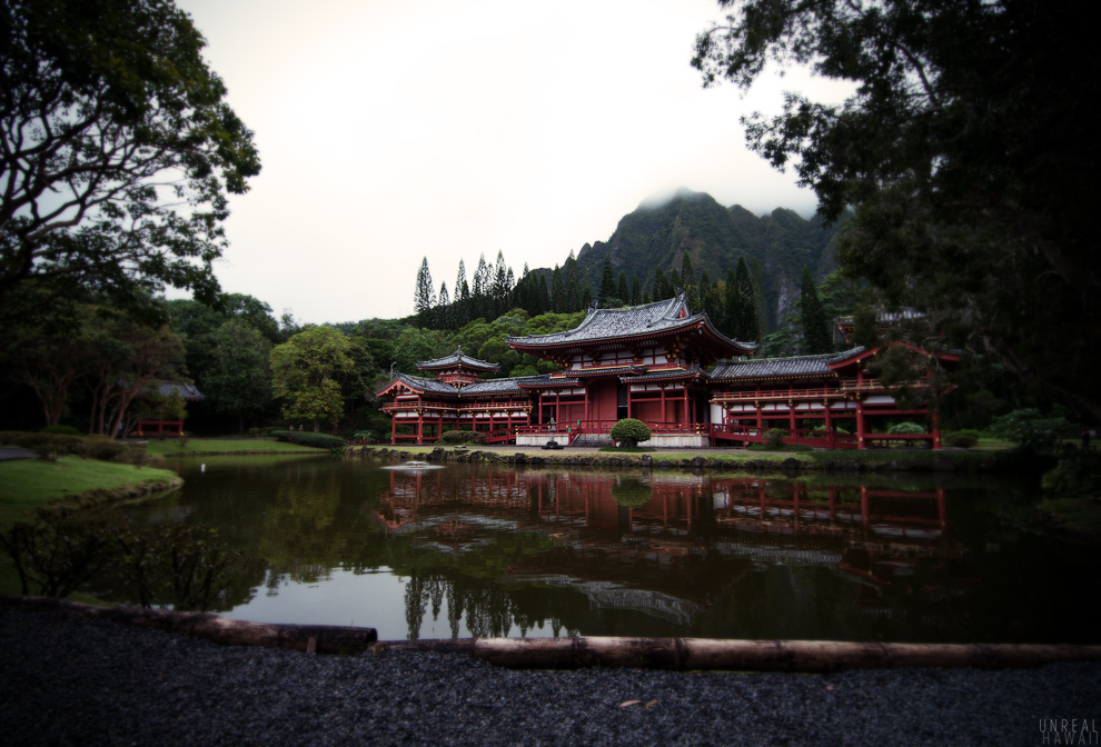 The Byodo-In Temple in Kaneohe, Oahu