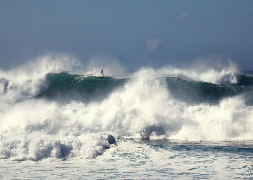 Monster waves at Pipeline