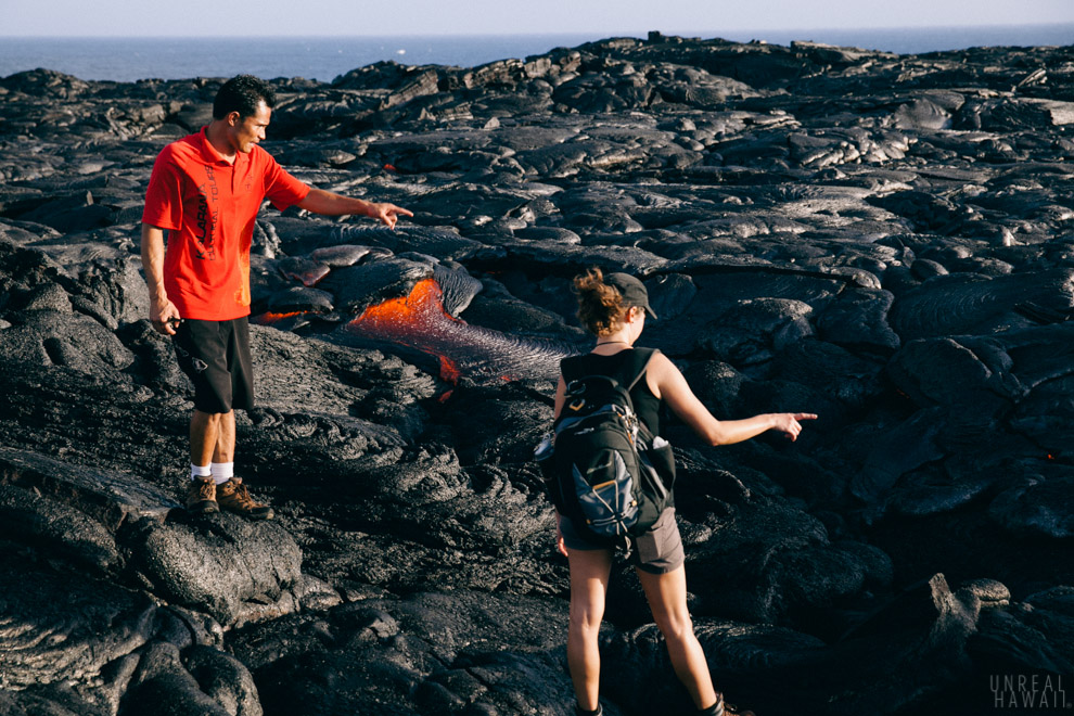 lava hiking tour big island