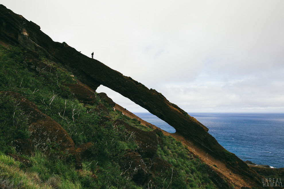 Koko Crater Arch, Hiking in Hawaii