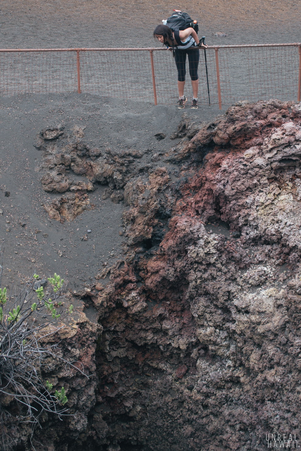 Bottomless Pit, Haleakala, Maui, Hawaii