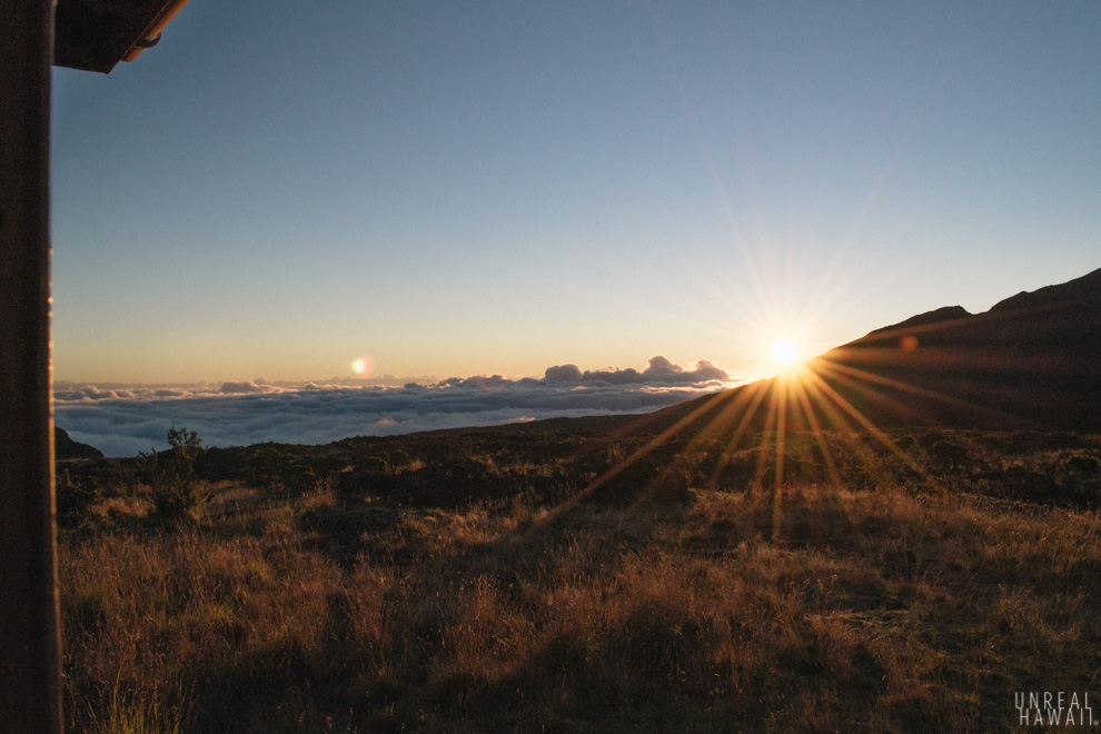 Haleakala Sunrise at Holua Cabin