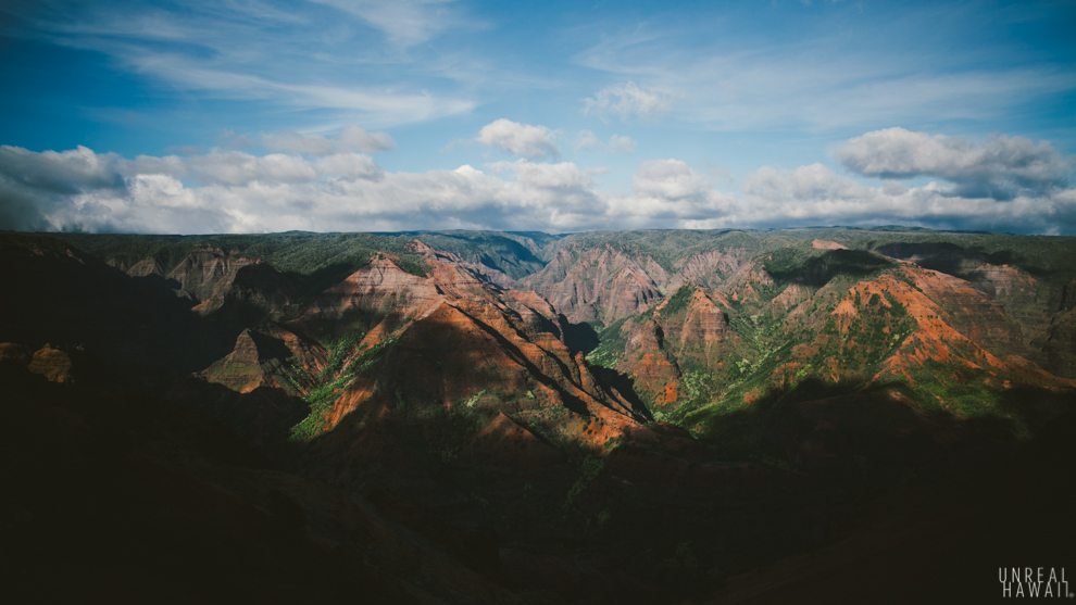 Late Afternoon Light on Waimea Canyon - Kauai, Hawaii