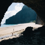 The Arch at Honopu Beach, Kauai, Hawaii